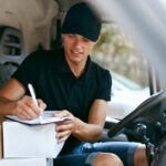delivery truck accident