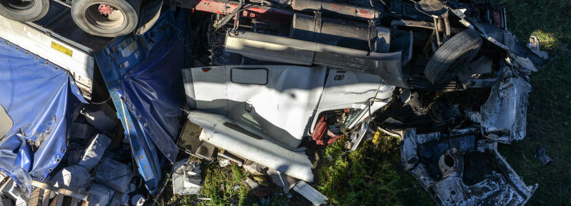 Semi Trucks Accident