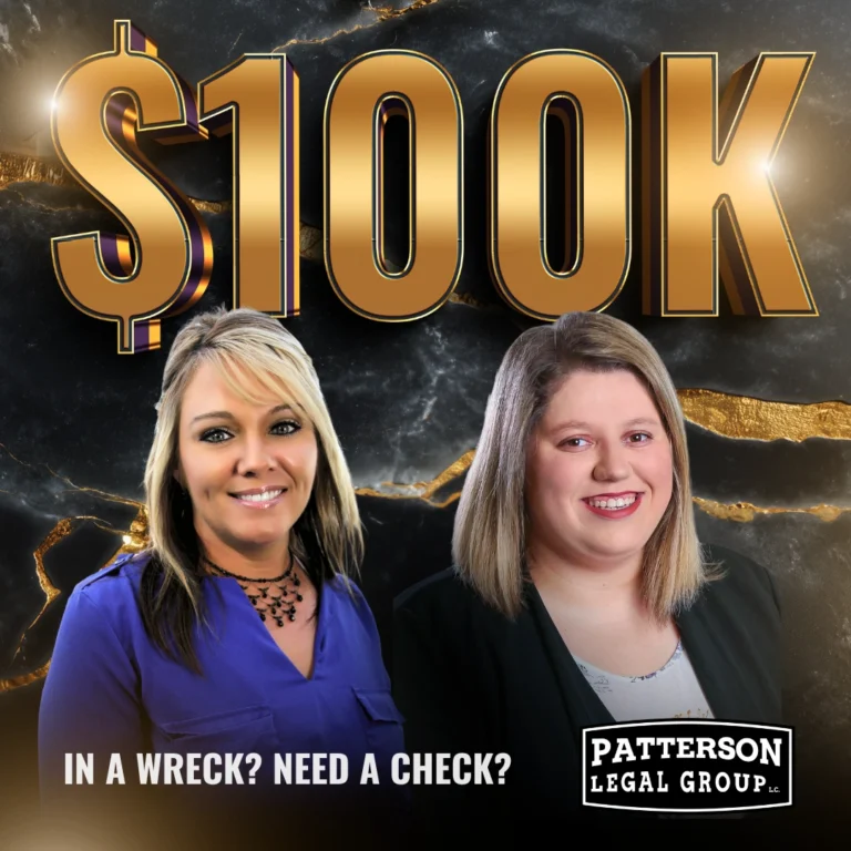Patterson Legal Group - $100K Recovered.