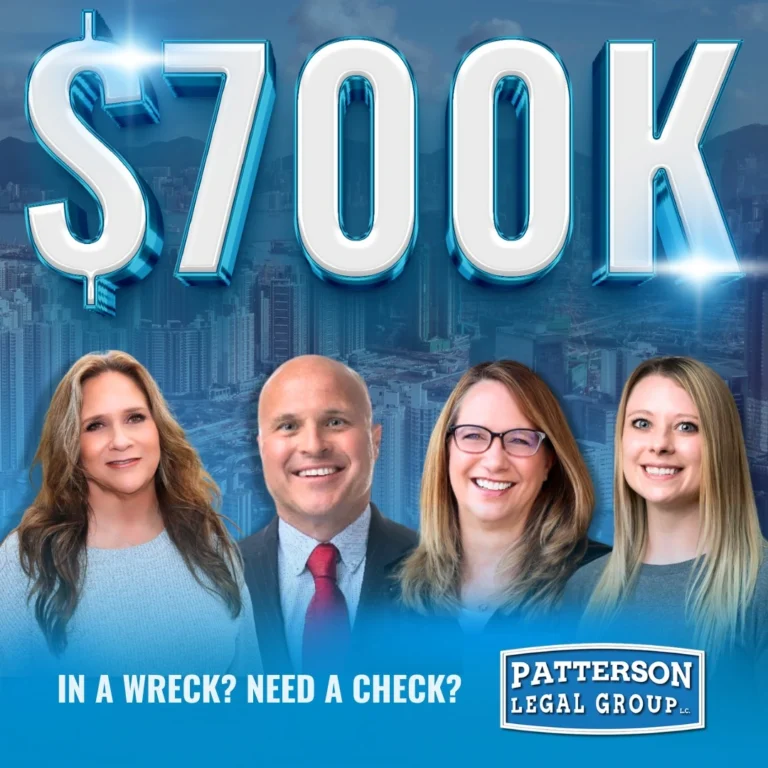 Patterson Legal Group - $700K Recovered.