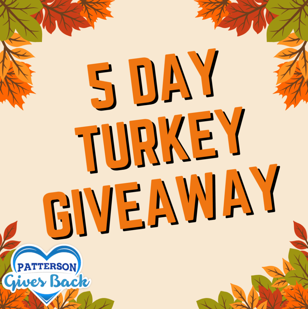 5 Day Turkey Giveaway