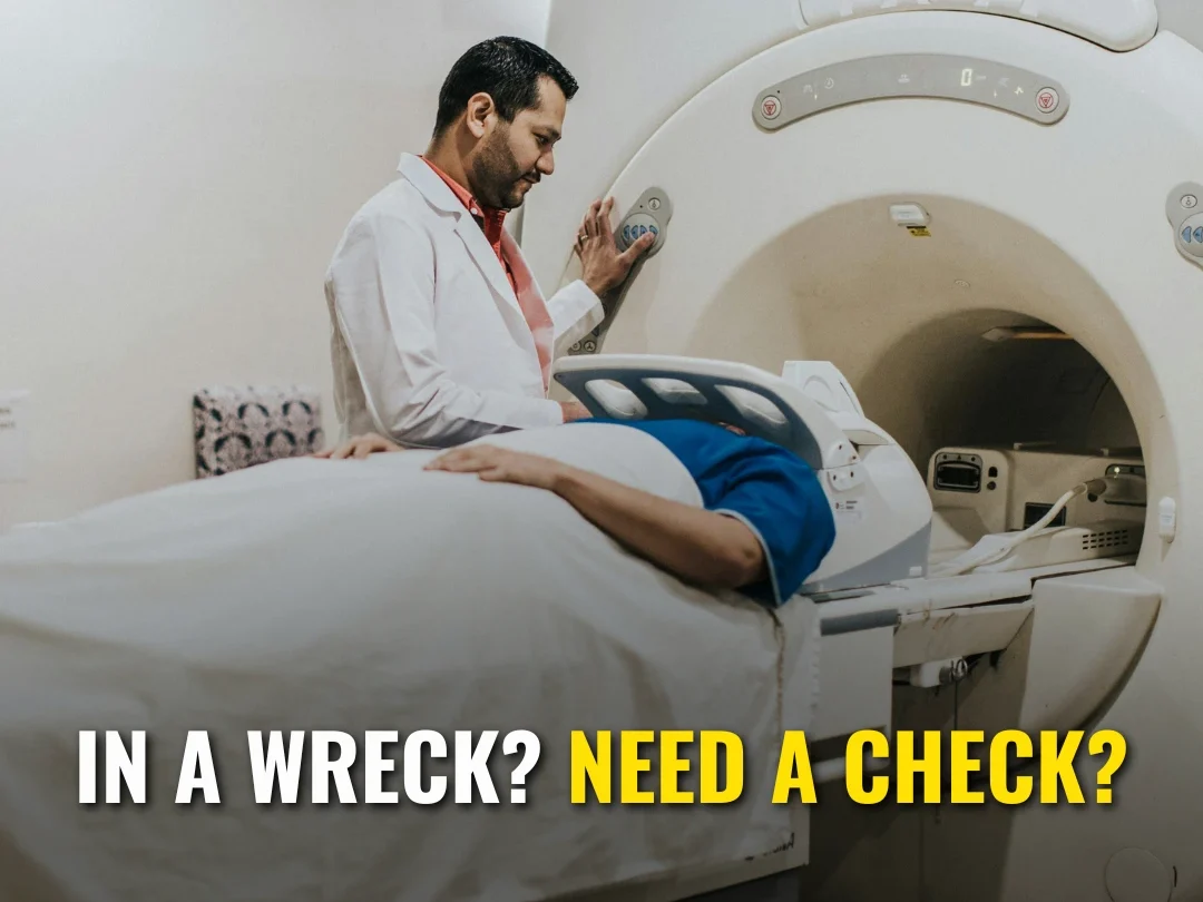 In a Wreck? Need a Check? 