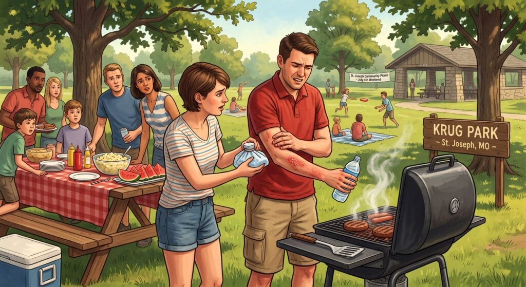 St. Joseph Park Injury Lawyer | National Picnic Month | Krug Park Accident