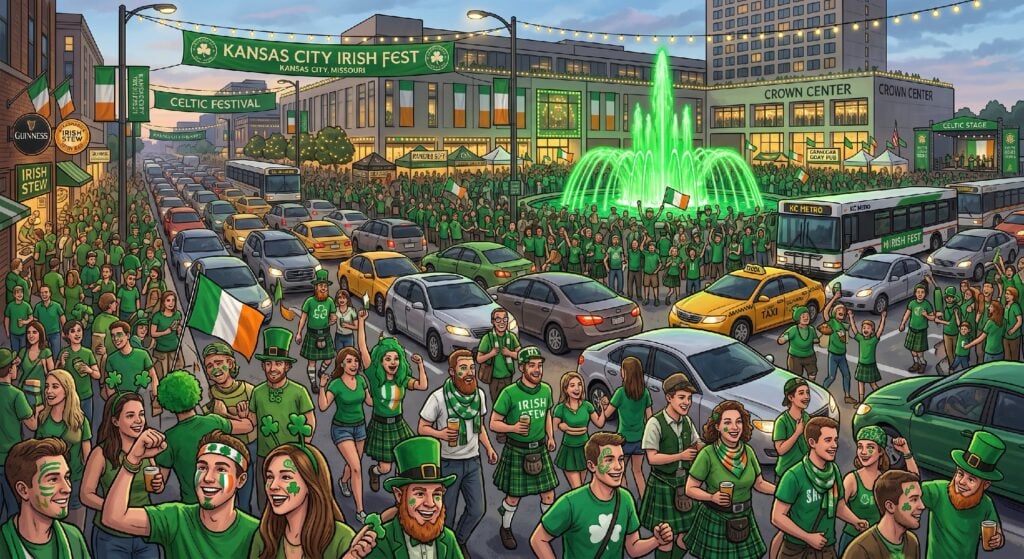 Kansas City Irish Fest Car Accidents at Crown Center