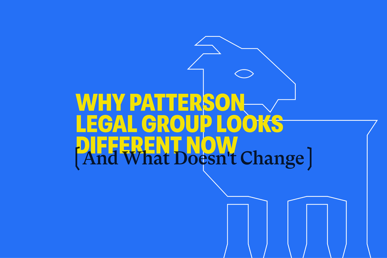Why Patterson Legal Group Looks Different Now