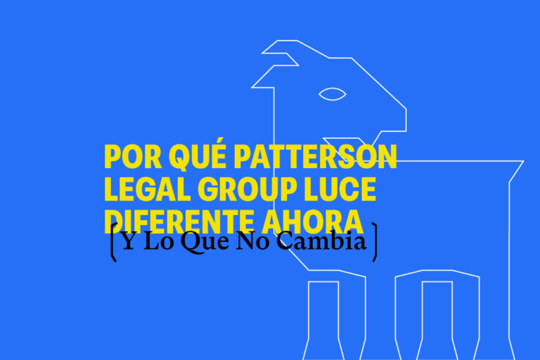 Por qué Patterson Legal Group luce diferente ahora (y lo que no cambia)